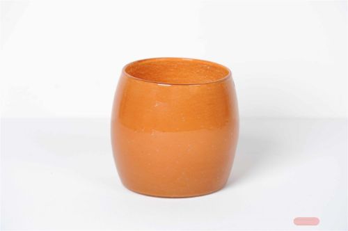 Bild von Glasvase, Musk Ø17.5x H17.2cm, muskmelon