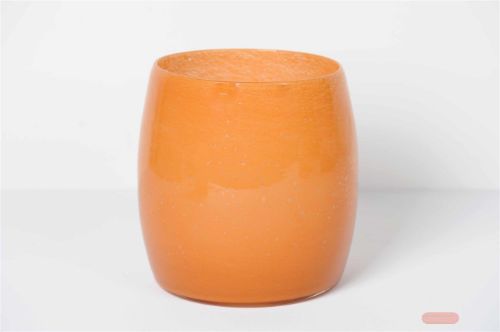 Bild von Glasvase, Musk Ø21.5x H22.5cm, muskmelon