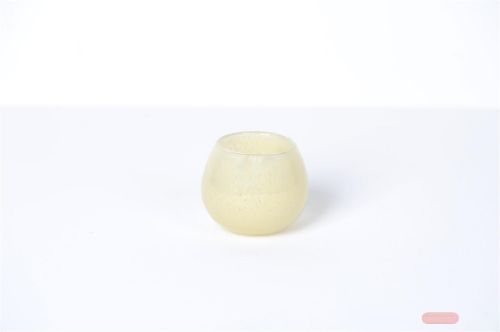 Bild von Glasvase, Kuppi Ø9 x H8cm, ivory