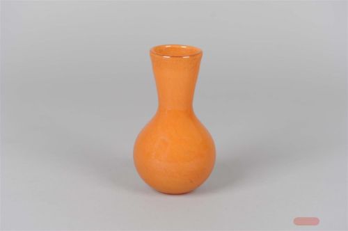 Bild von Glasvase, Garaffa Ø10 x H16.5cm, muskmelon