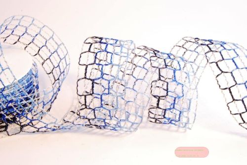 Bild von Band 15m/ 40mm, Netz, blau