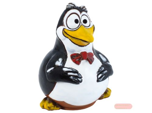 Bild von Gartenkeramik, Pinguin 19cm - ohne Stab