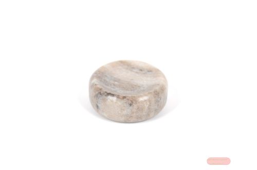 Bild von Untersetzer, Marmor für Kugel Ø7.5x H3cm, natur