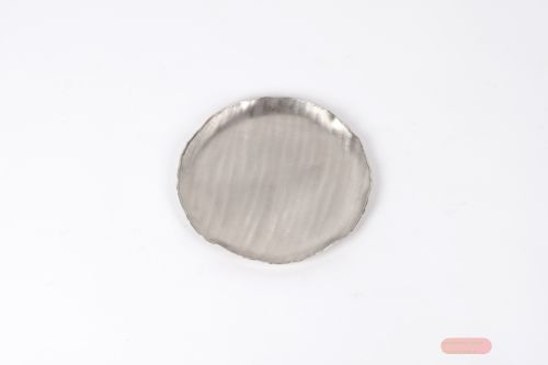 Bild von Rundplatte, Alu- Streifen Ø27x H2cm, silver