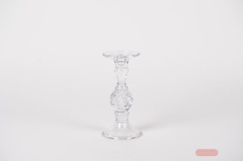 Bild von Kerzenständer, Twizzler Ø12x H25cm, glas