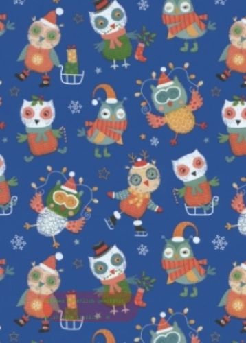 Bild von Bogen 70x 100cm, Villach Figuren, blau*