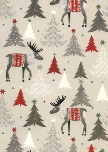 Bild von Bogen 70x 100cm, Oestersund Wald, créme