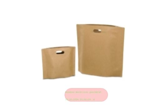 Bild von Beutel, Griffloch 35+10x H27cm, braun