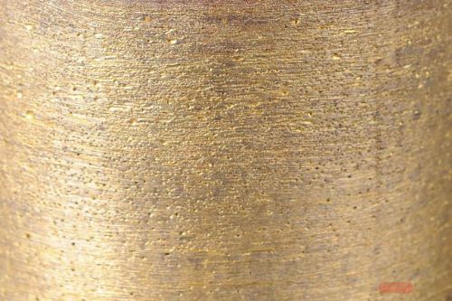 Bild von Metallic Zylinderkerze, 20cm x Ø80mm, gold/26*