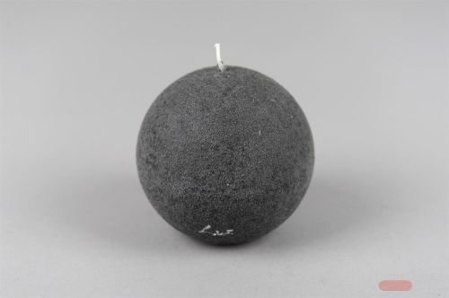 Bild von Velvet Kugelkerze, Ø60mm, beluga