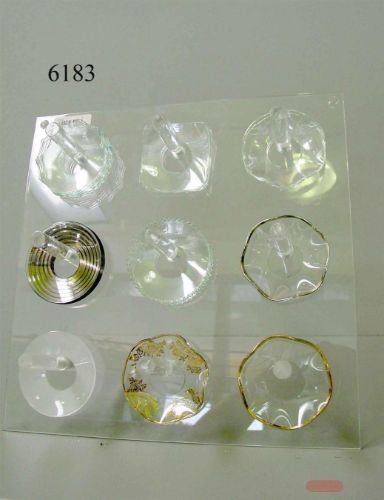 Bild von Display, Acrylle für Kerzen Ringe, klar