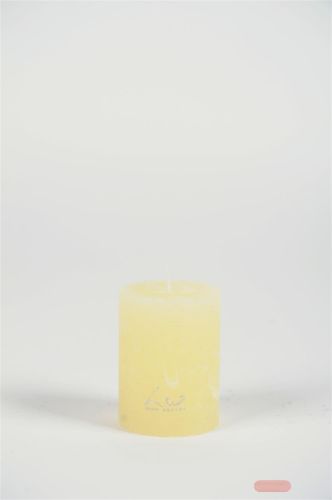 Bild von Rustic Zylinderkerze,   8cm x Ø60mm, butter