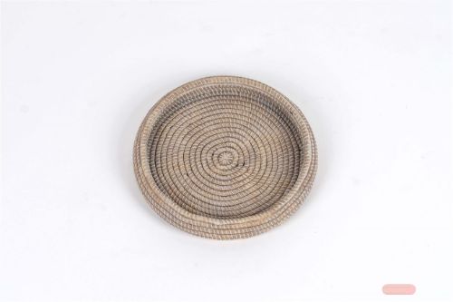 Bild von Rundschale, Zement Ø23x H4.5cm, brown