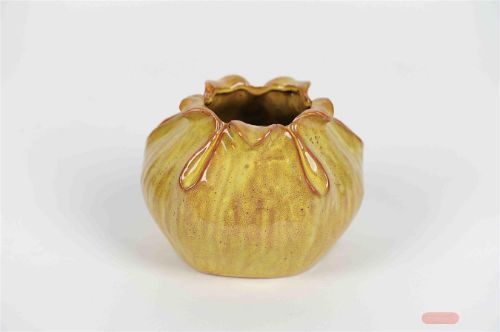 Bild von BlumenTopf, Keramik Bolsita Ø17x H12.5cm, ocre