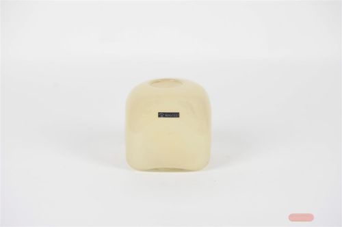 Bild von Glasvase, Subtle L13.8x H14.1cm, ivory