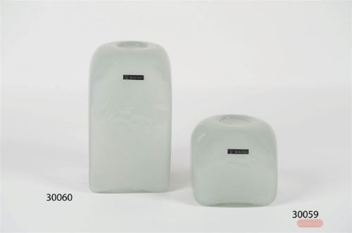 Bild von Glasvase, Subtle L15.1x H24.6cm, grau