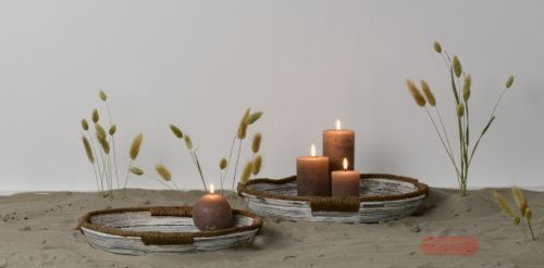 Bild von Schale, Set/2 - Ø36~Ø41cm, Bambus & Jute