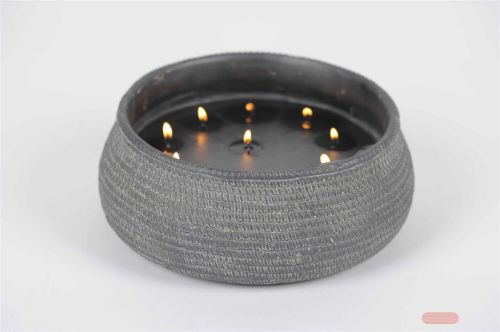 Bild von KerzenTopf, Armadillo H10 x Ø26, black*