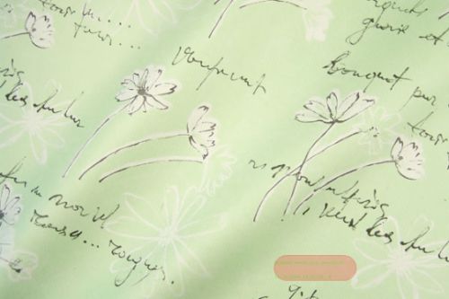 Bild von Blm-Papier,  75cm - Swinging Flowers, mint^