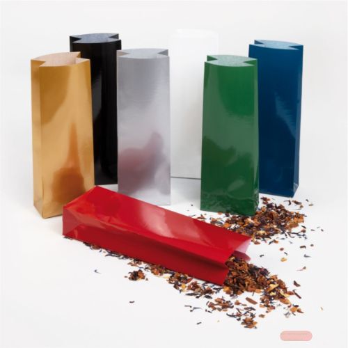 Bild von Blockboden-Beutel 4-lagig,   55+ 30x 175mm, gold