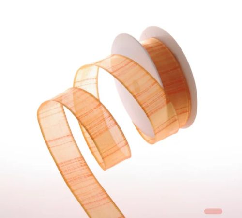 Bild von Band 25m/ 25mm, Querstreifen, orange