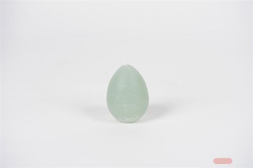 Bild von Eierkerze, 8.5cm x Ø65mm, sea foam*