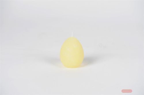 Bild von Eierkerze, 8.5cm x Ø65mm, butter