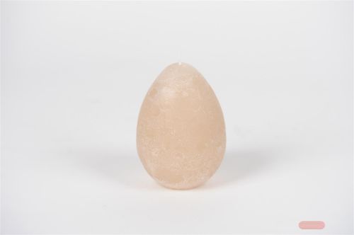 Bild von Eierkerze, 13cm x Ø95mm, moonstone