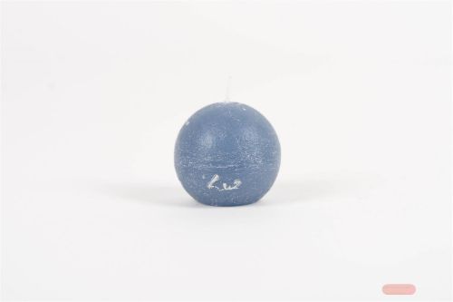 Bild von Rustic Kugelkerze, Ø 60mm, ocean