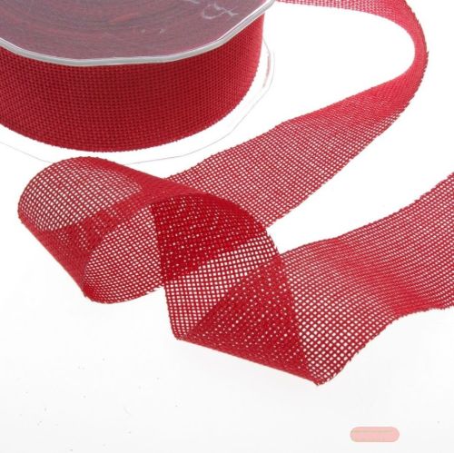 Bild von Band 20m/ 38mm, Shabby Chic, rot