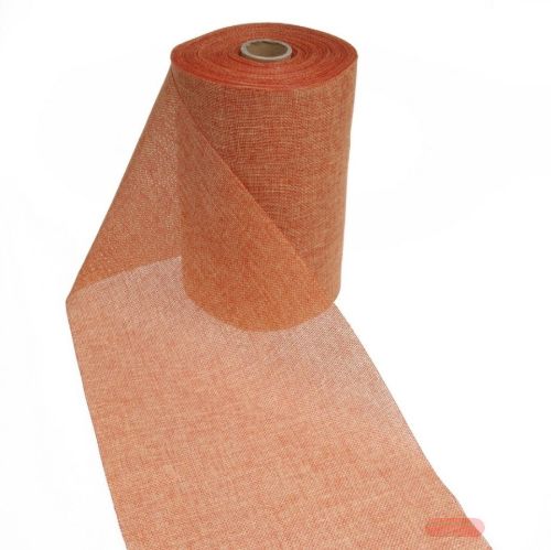 Bild von Tischläufer 25m/ 200mm, Shabby Chic, orange