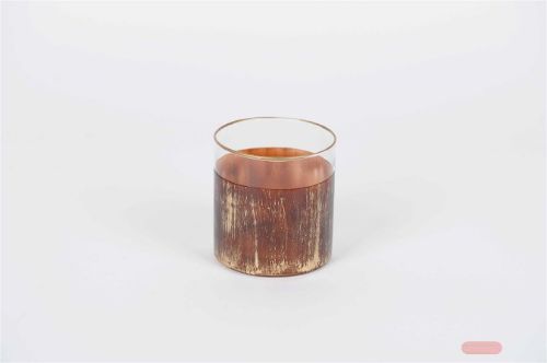 Bild von Windlicht, Peintura Ø10x H10cm, brun