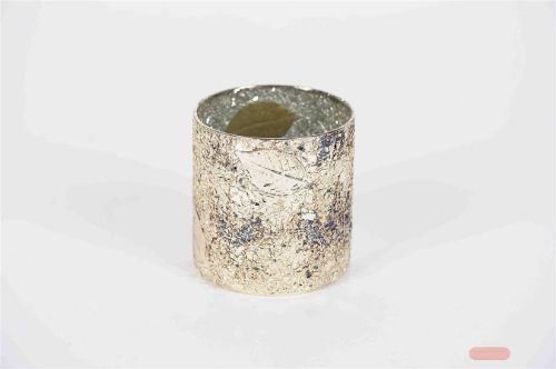 Bild von Windlicht, Votiv Fagus Ø10x H10cm, gold*