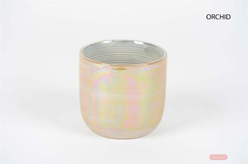 Bild von Blumentopf, Gleaming Ø15x H13.5cm, curry