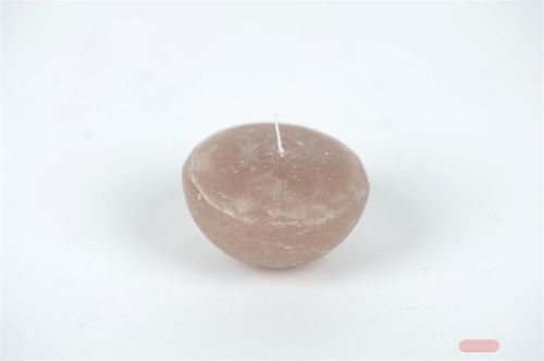 Bild von Schwimmkerze, 5cm x Ø 80mm, portobello