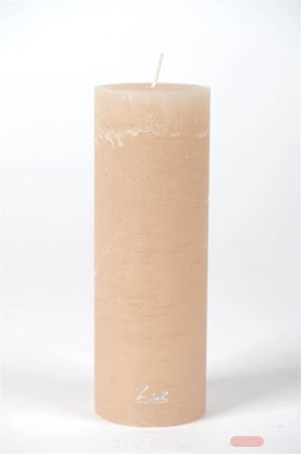 Bild von Rustic Zylinderkerze, 20cm x Ø60mm, mondstein*