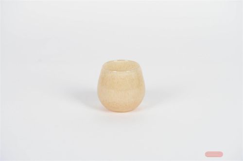 Bild von Glasvase, Votiv Desert Ø9.5x H8cm, sand