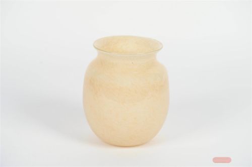 Bild von Glasvase, m.Kragen - Desert Ø18x H20cm, sand