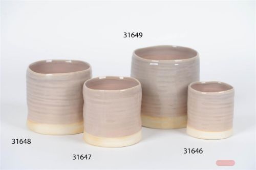 Bild von Blumentopf, Pearlblush Ø18x H17cm, pink