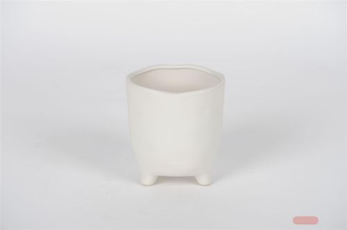 Bild von Blumentopf, Witteling Ø13.5x H14.8cm, weiss