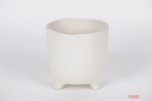 Bild von Blumentopf, Witteling Ø20x H20cm, weiss