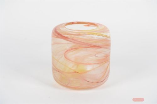 Bild von Glasvase, Feu Ø20.1x H19cm, follet