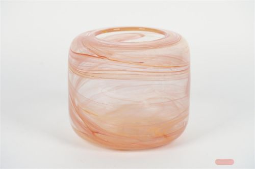 Bild von Glasvase, Feu Ø26x H23.5cm, follet