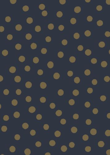 Bild von Bogen 70x 100cm, Punto, d'blau/gold