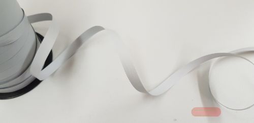 Bild von Band 50m/ 50mm, Poly Crépon, hellgrau
