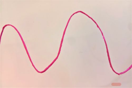 Bild von Band 100m/ 2mm, Paper Kord mit Draht, pink