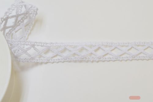 Bild von Band 10m/ 18mm, Kreuzspitze, weiss