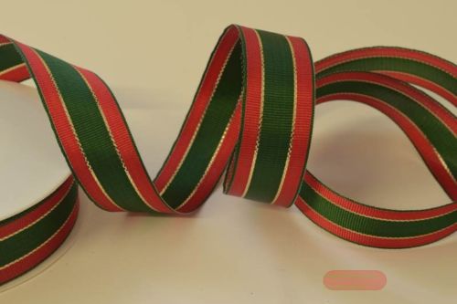 Bild von Band 25m/ 25mm, Ripps Duo, rot-grün