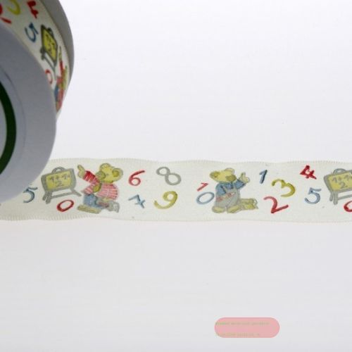 Bild von Band 20m/ 25mm, Schulanfang, creme