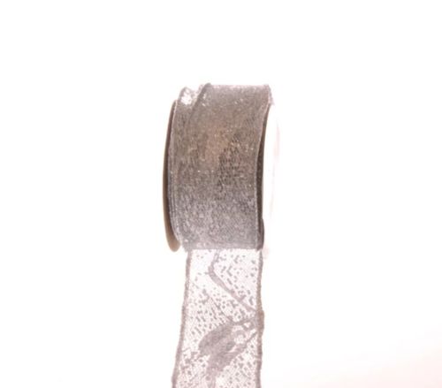 Bild von Band 10m/ 40mm, Mesch Dragonfly, silber